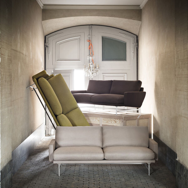 Lissoni&trade; PL112 Sofa, dark green 1161, Fritz Hansen