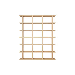 Kona bokhylle 3x6, natural, Ferm Living