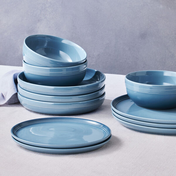 Coupe frokosttallerken, chambray, Le Creuset