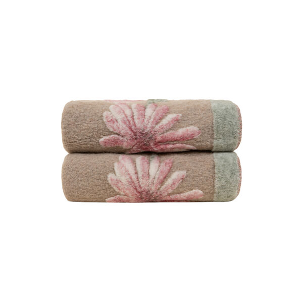 CICORIA BLUE Boiled wool pledd 150x190 cm, Frati Home