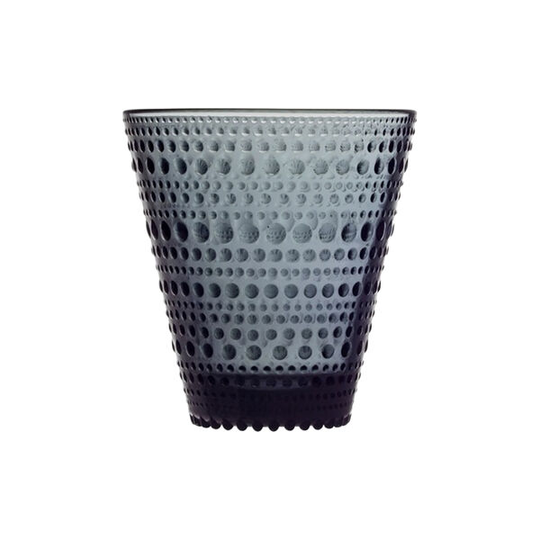 Kastehelmi vannglass 2 stk., dark grey, Iittala
