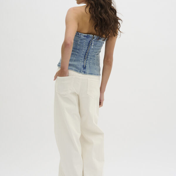 AyoMW 158 Denim Top, light blue wash, My Essential Wardrobe