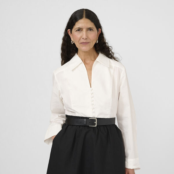 KBCamille Shirt, bright white, Karen by Simonsen