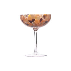 Swirl - champagneglass, brun