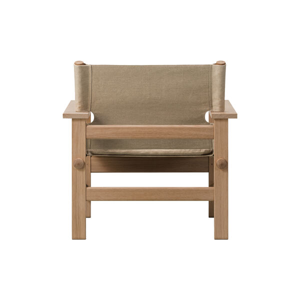 The Canvas chair, lysoljet eik/kanvas, Fredericia Furniture
