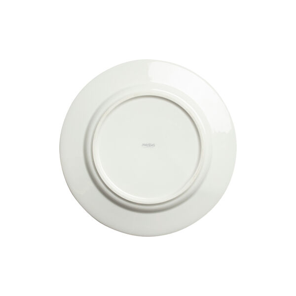 Bubbles tallerken 28 cm, white Bubbles tallerken 28 cm, white, Mateus
