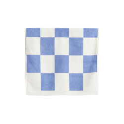 Check badematte, sky blue, HAY