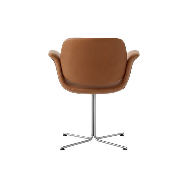 Flamingo Chair med dreibart understell, Cognac 95, Fredericia Furniture
