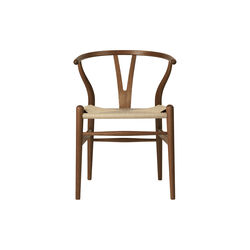 CH24 Y-stolen spisebordsstol, oljet mahogni/natur CH24 Y-stolen spisebordsstol, oljet mahogni/natur, Carl Hansen & Søn
