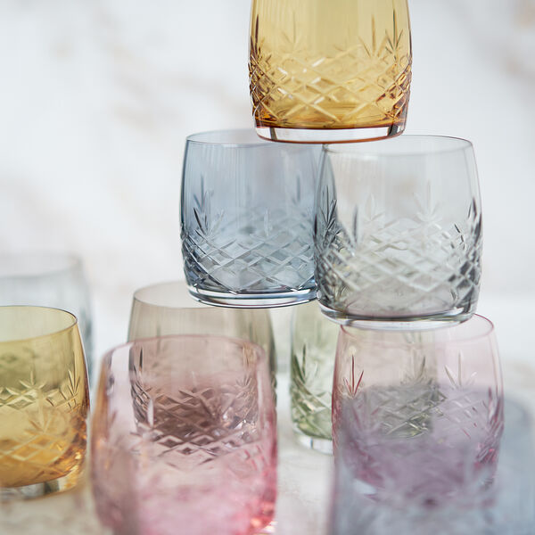 Crispy Aqua glass 2 stk., dark Crispy Aqua glass 2 stk., dark, Frederik Bagger