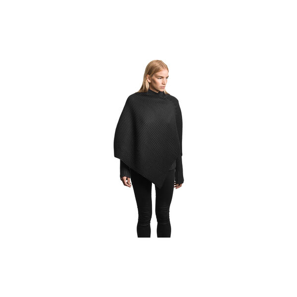 Pleece Poncho, black Pleece Poncho, black, Design House Stockholm