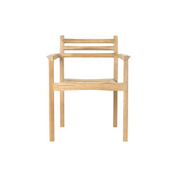 AH502 Outdoor spisbordsstol med armlene, Carl Hansen & Søn