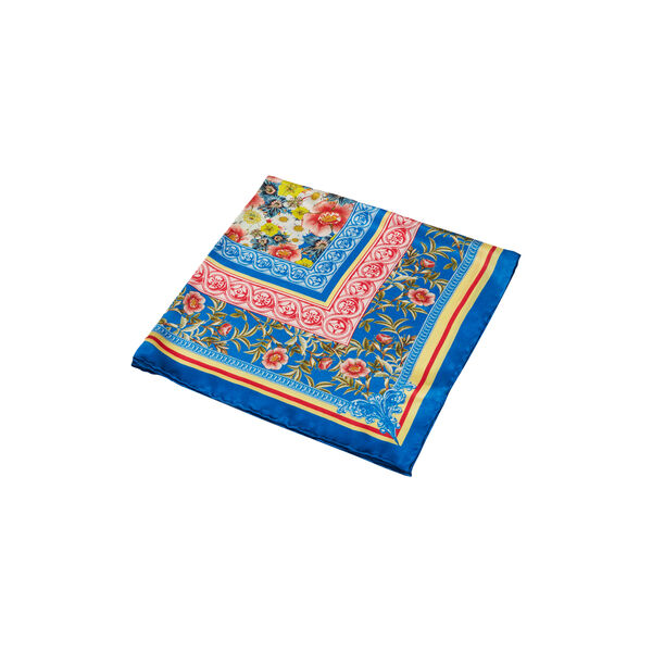 Rose Garden skjerf, blå, Flora Danica Denmark