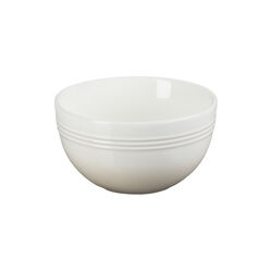 Coupe snack skål 12 cm, meringue, Le Creuset
