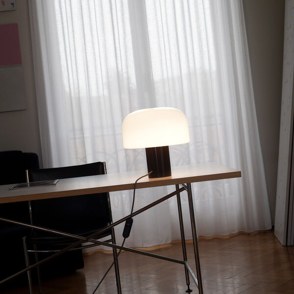 Bellhop Glass Table Lamp, cioko, Flos