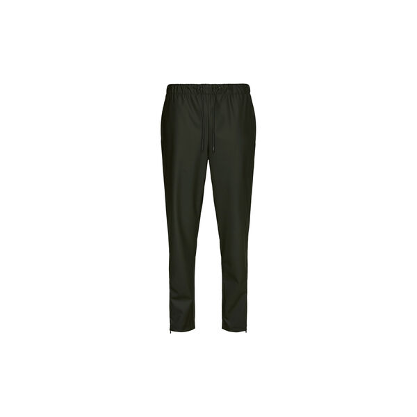 Pants slim, green, Rains