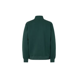 Standard Half Zip Logo Sweat, darkest spruce, Mads Nørgaard