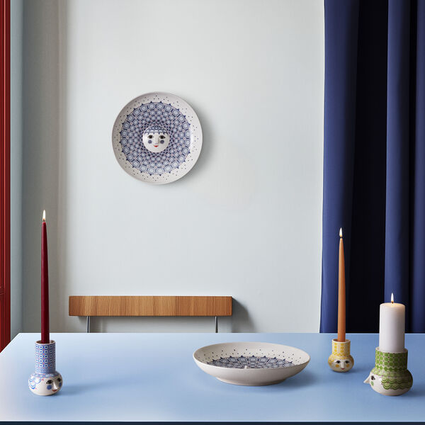 Olga Lysestake, gul, Bjørn Wiinblad