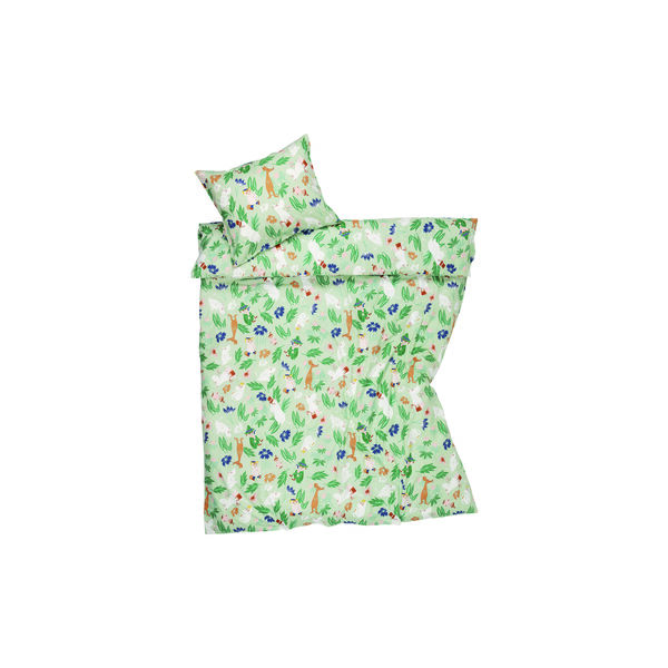 Mummi sengesett, Blomsterhage, Moomin Arabia