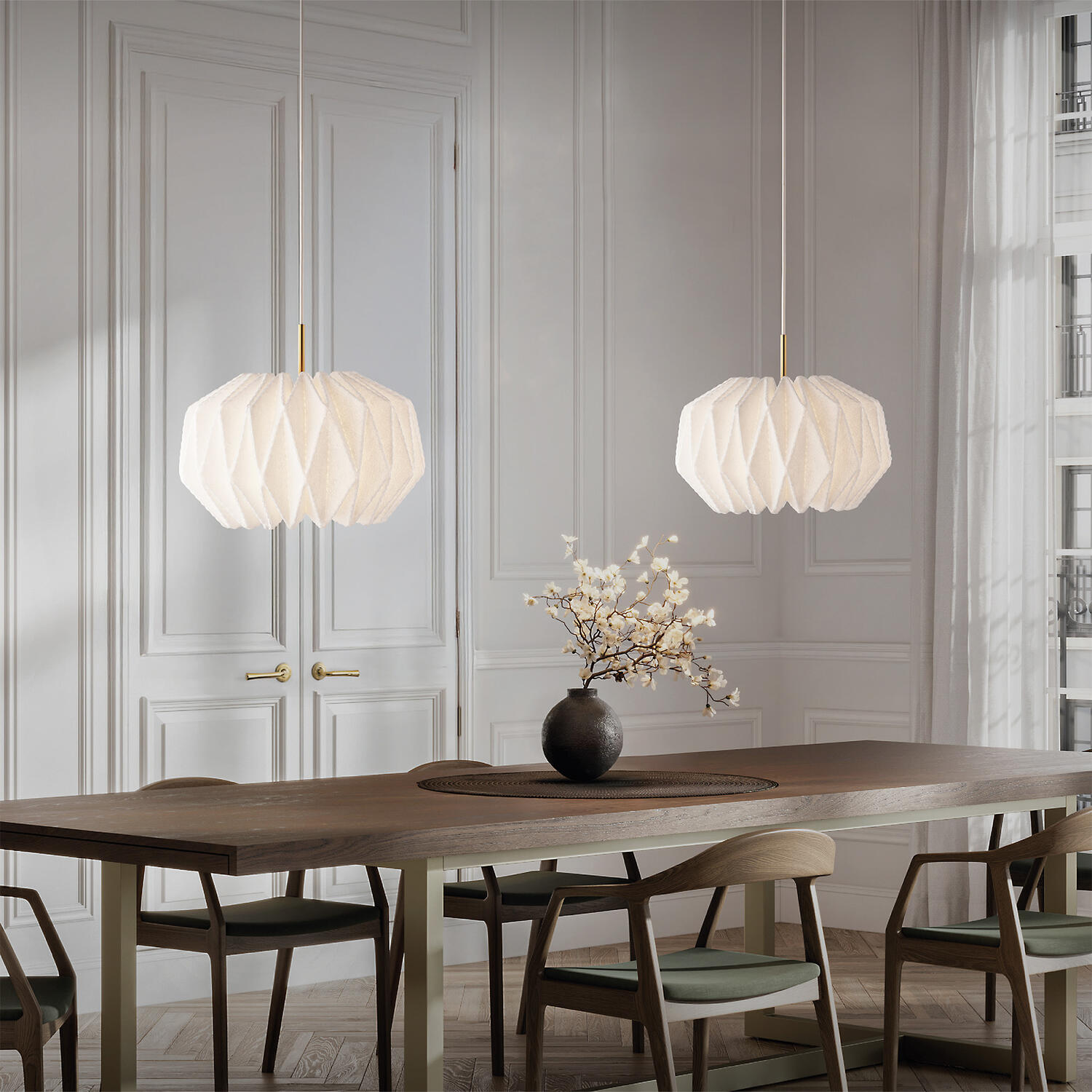 Kjøp Softly Pleated Pendant fra LE KLINT