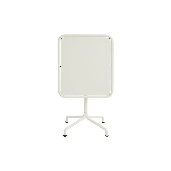 Deville Table Cream white powder coated aluminium frame, cream white, HAY