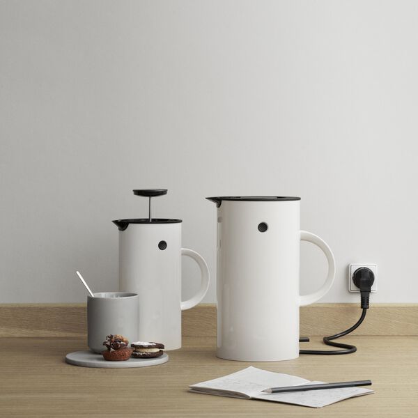 EM77 presskanne, hvit, Stelton