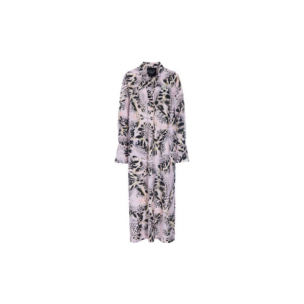 Tsuki Dress with V-neck, kaleidoscope orchid, BITTE KAI RAND