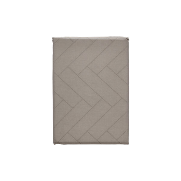 Tiles Damask duk, taupe, S&ouml;dahl