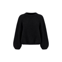 Rosie Mohair Strikk Pullover | Black, Americandreams