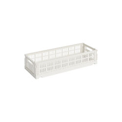 HAY Colour Crate Mini Oblong, off-white, HAY