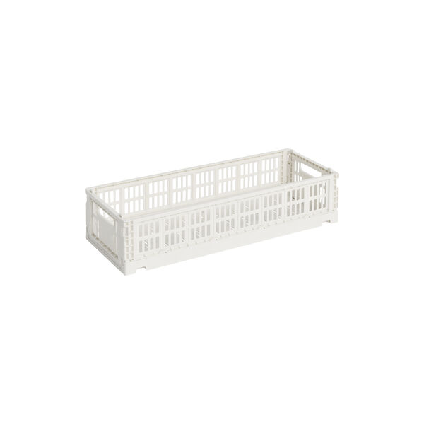 HAY Colour Crate Mini Oblong, off-white, HAY