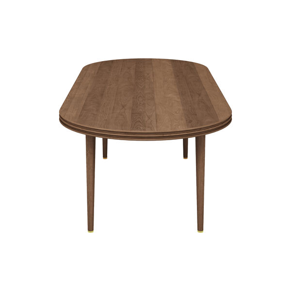 GROOVE COFFEE TABLE OVAL, oiled walnut, DK3