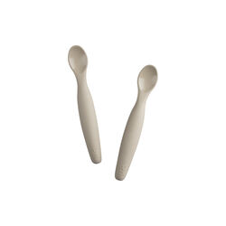 Silikon skjesett lang, jetty beige, Sebra