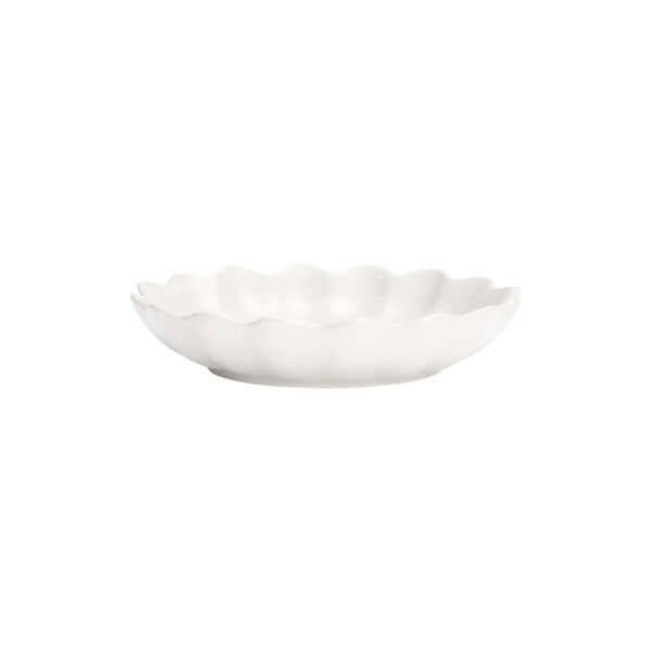 Basic Oyster sk&aring;l 24 cm, white, Mateus