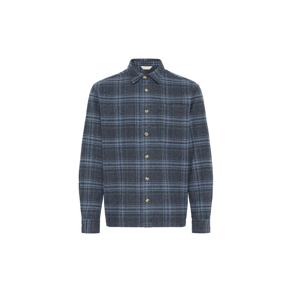 CFLOTUS Checked Shirt, dark navy, Casual Friday