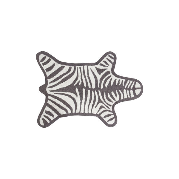 Zebra badematte, grey/beige, Jonathan Adler