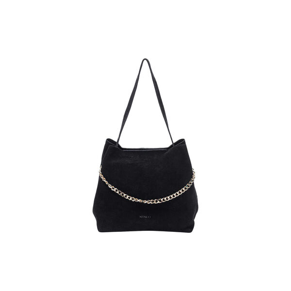 Chiara suede, svart/gull, Núnoo