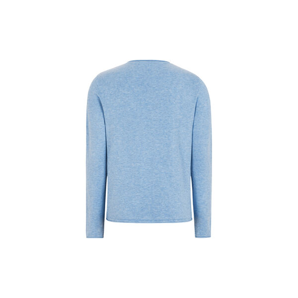 SRMarla O-neck Knit Roll Edge, windsurfer melange, Soft Rebels