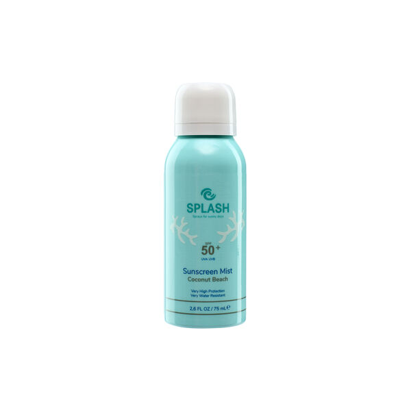 Coconut Beach Sunscreen Mist 75 ml, 50 spf, Splash
