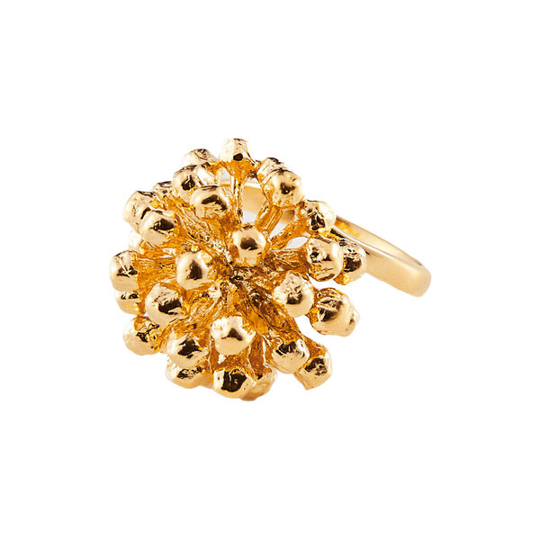 Statement Dild ring, gullbelagt, Flora Danica Jewellery