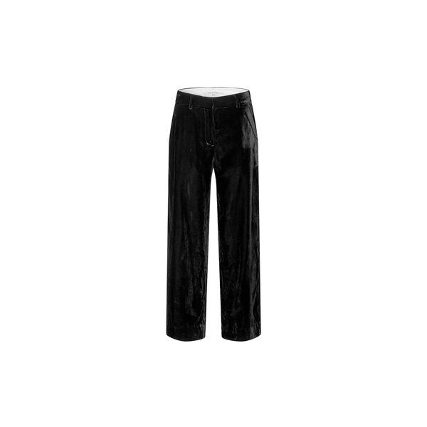 Velvetta Straight Trousers, black, Second Female