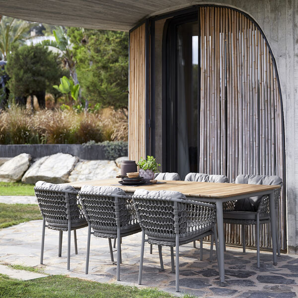 Cushion Set for Ocean Chair, taupe, Cane-line