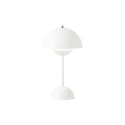 Flowerpot VP9 b&aelig;rbar LED bordlampe, white, &Tradition