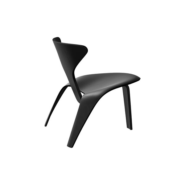 PK0 A&trade; loungestol, svart, Fritz Hansen