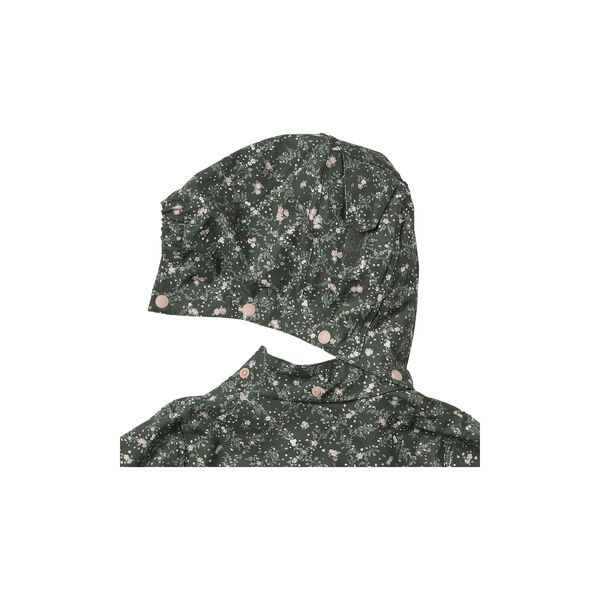 Rainwear Ollo Jacket, 9533 forest lake checked flowers, Wheat