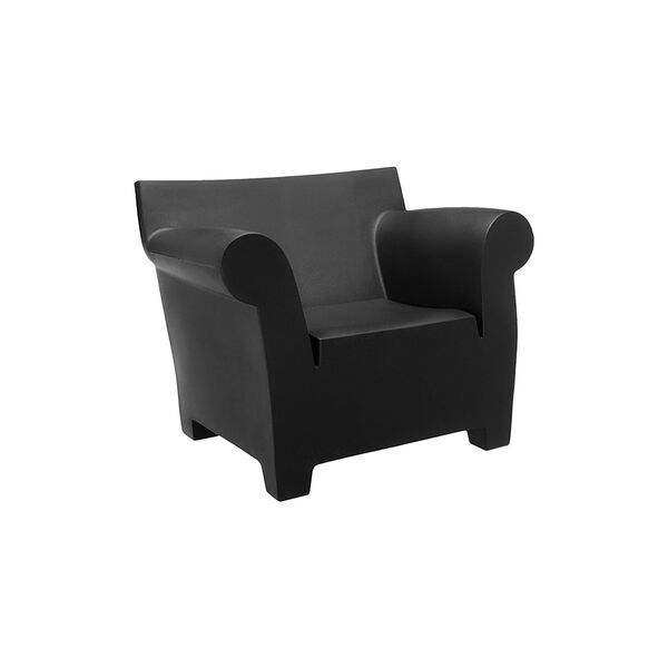 BUBBLE lenestol, black BUBBLE lenestol, black, Kartell