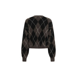 GZsida multi cardigan, black/chestnut/ivory, Gestuz