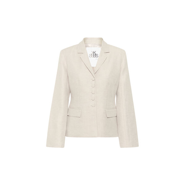 KBVia Blazer, natural melange, Karen by Simonsen