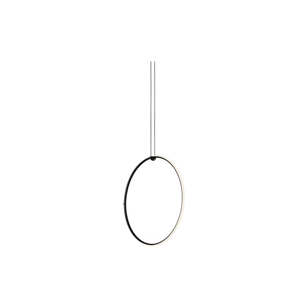 Arrangements Round taklampe medium, matt black, Flos