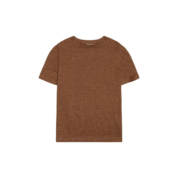 Regular linen t-shirt - GOTS/Vegan, tuffet Regular linen t-shirt - GOTS/Vegan, tuffet, KnowledgeCotton Apparel